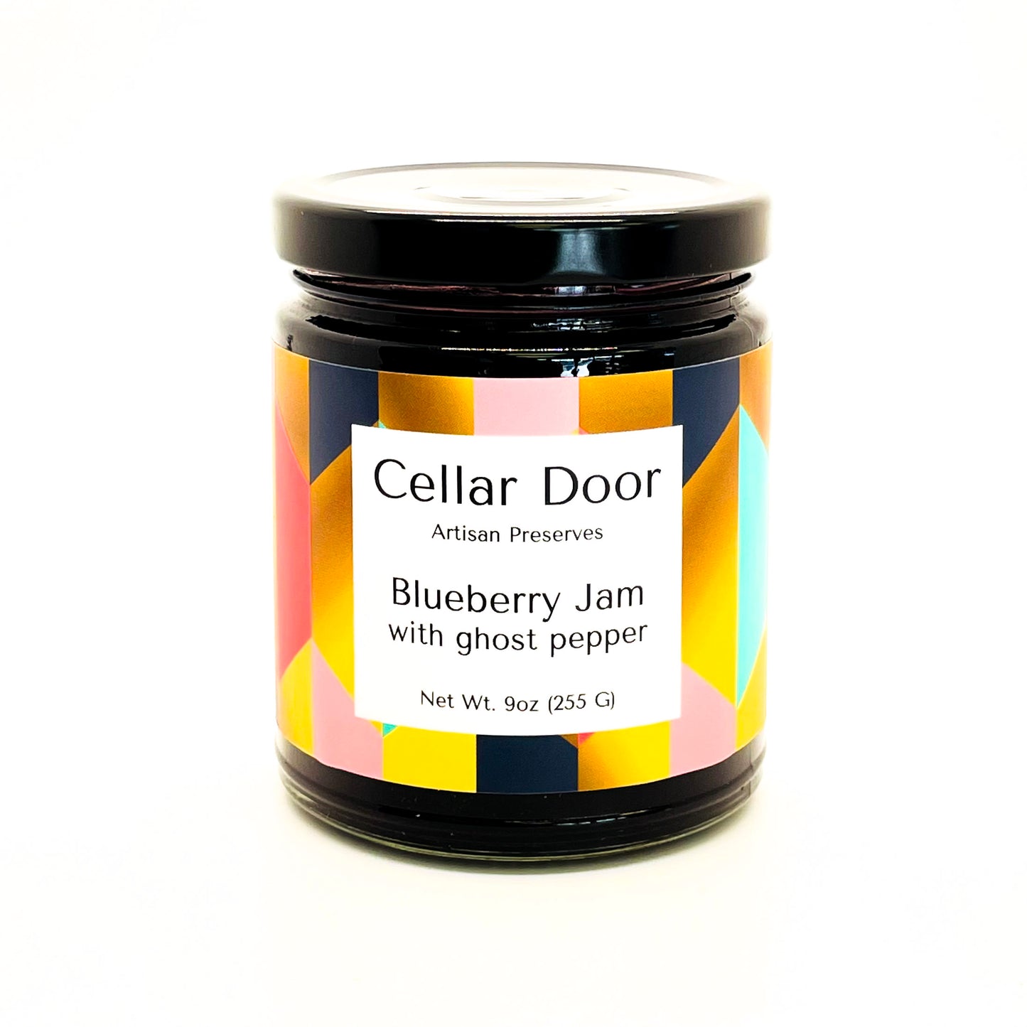 Blueberry Jam with Ghost Pepper