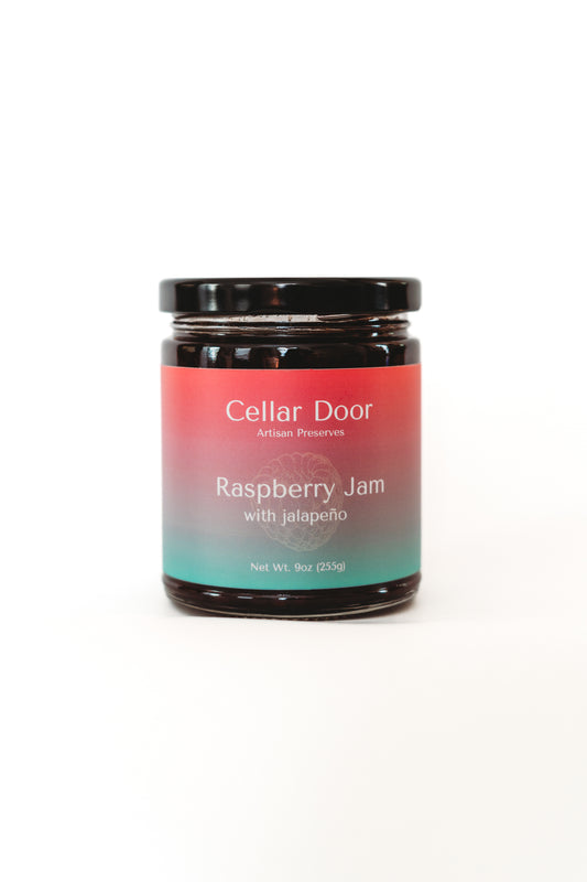 Raspberry Jam with Jalapeno