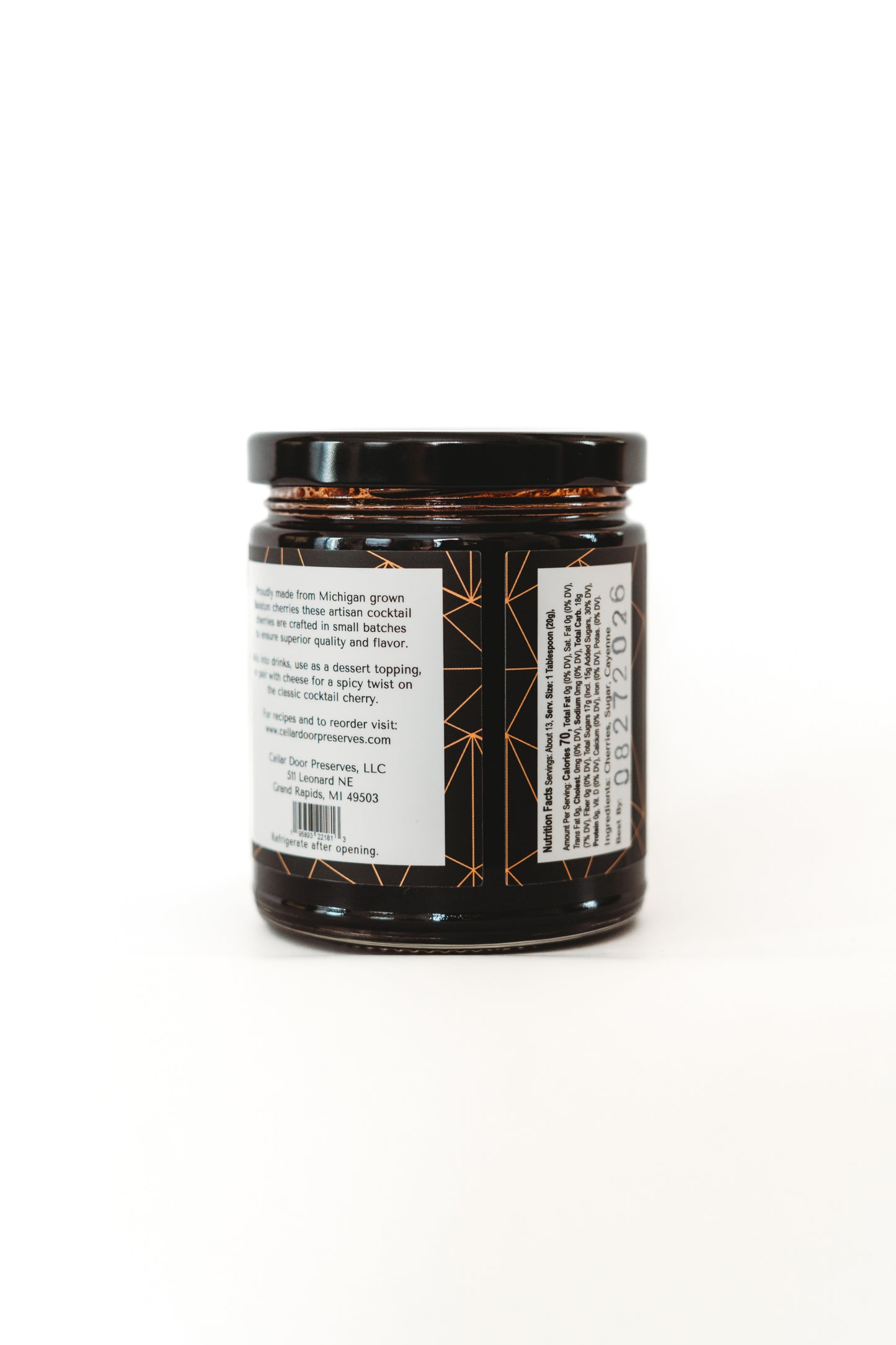 Cocktail Cherries with Spicy Pepper