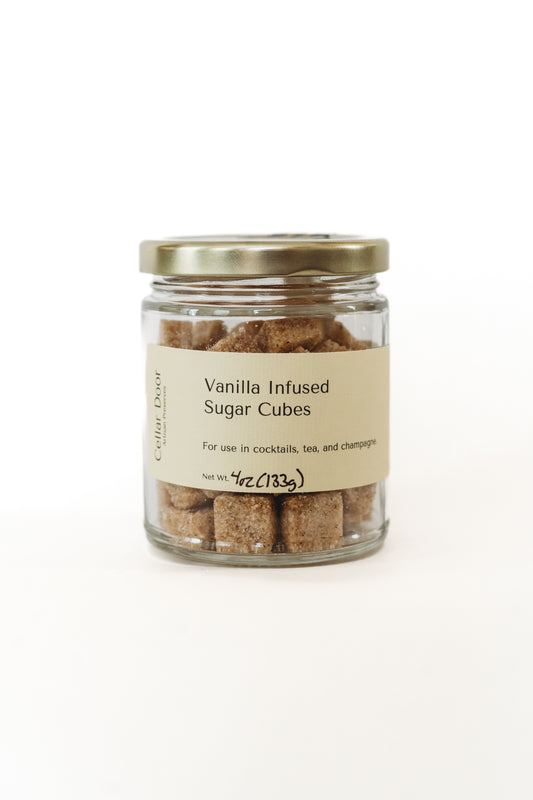 Vanilla Infused Sugar Cubes