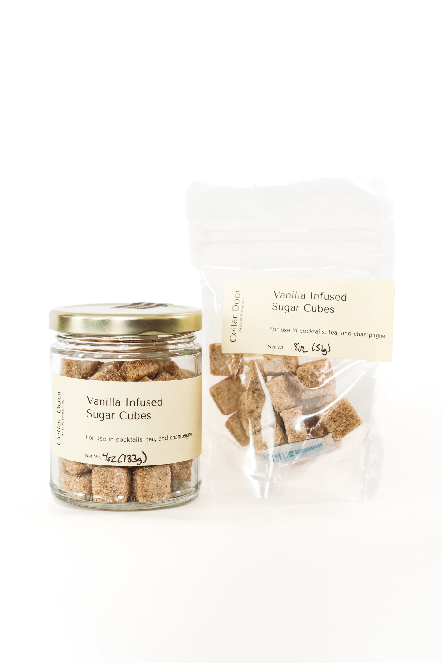 Vanilla Infused Sugar Cubes