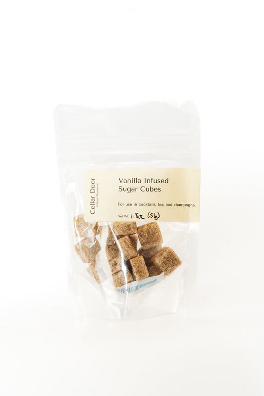 Vanilla Infused Sugar Cubes