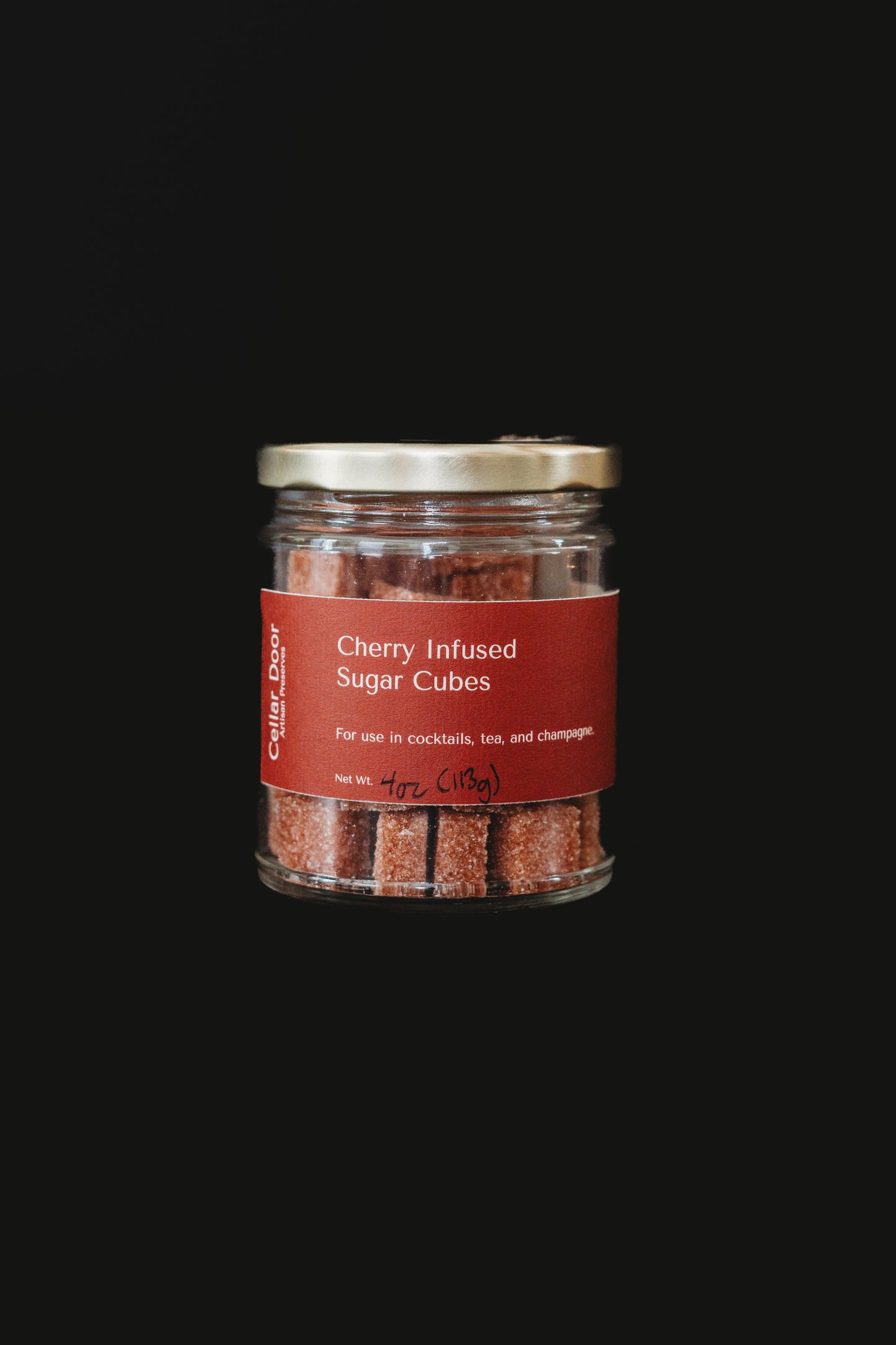 Cherry Infused Sugar Cubes