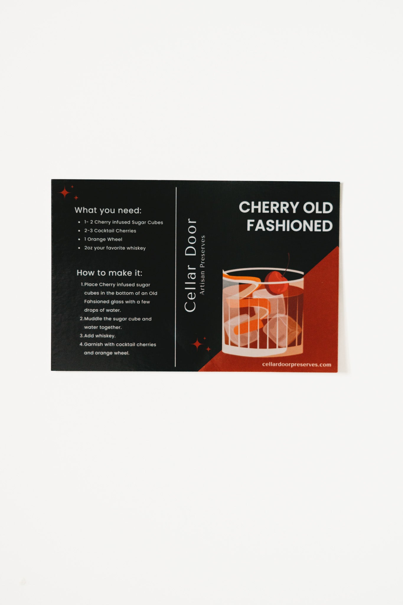 Cherry Old Fashioned Cocktail Kit