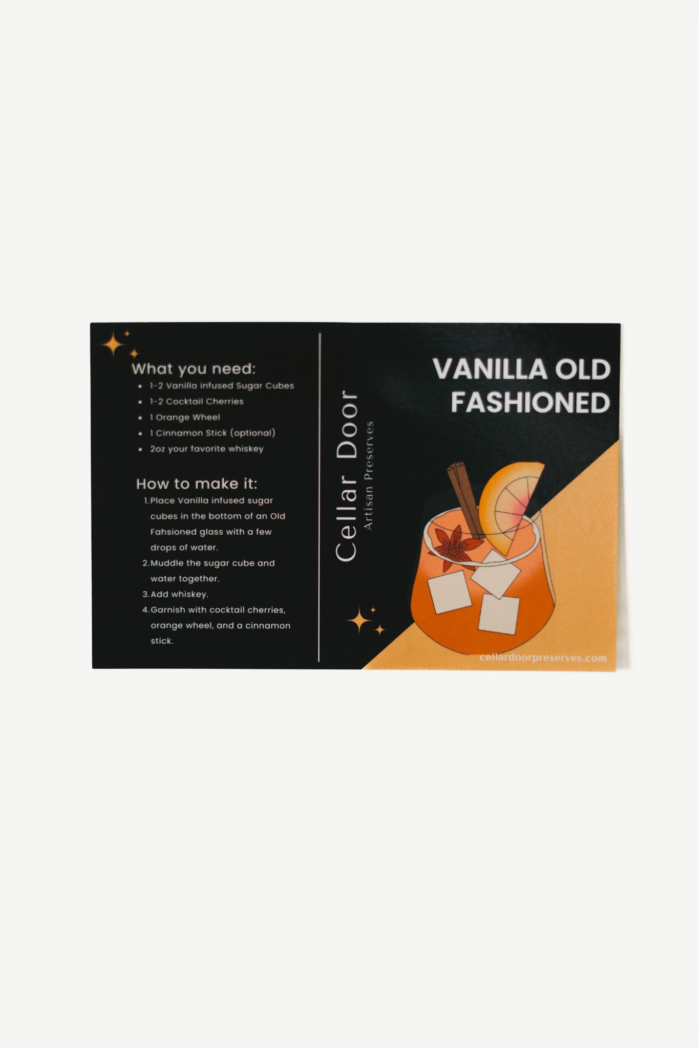 Vanilla Old Fashioned Cocktail Kit