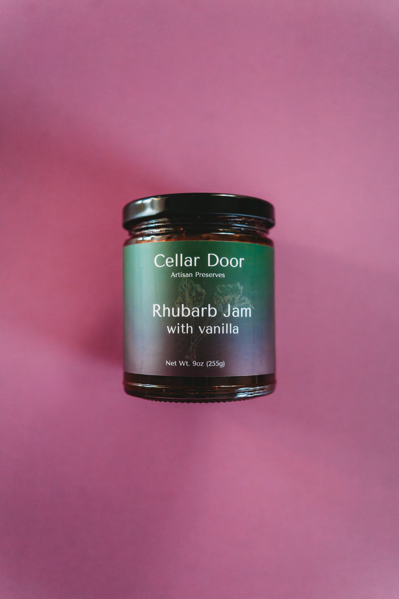 Rhubarb Jam with Vanilla