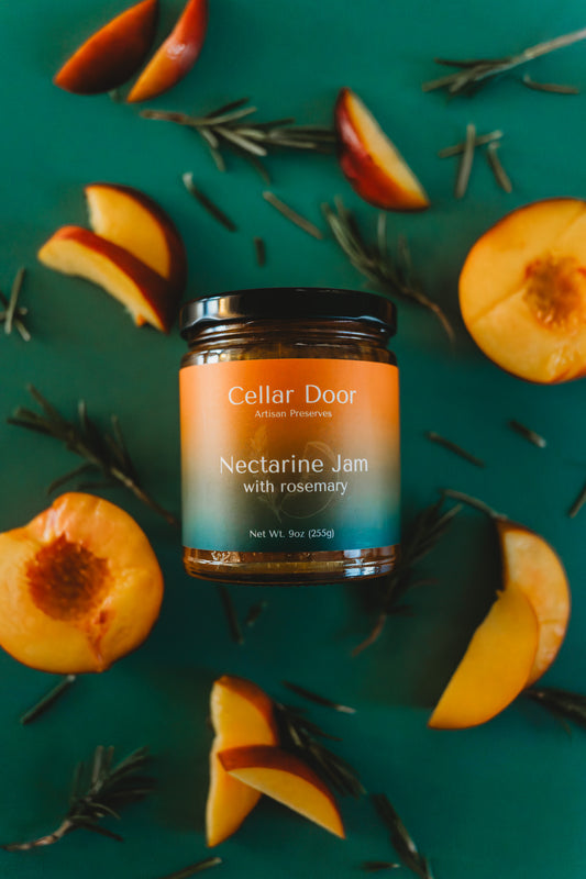 Nectarine Jam with Rosemary