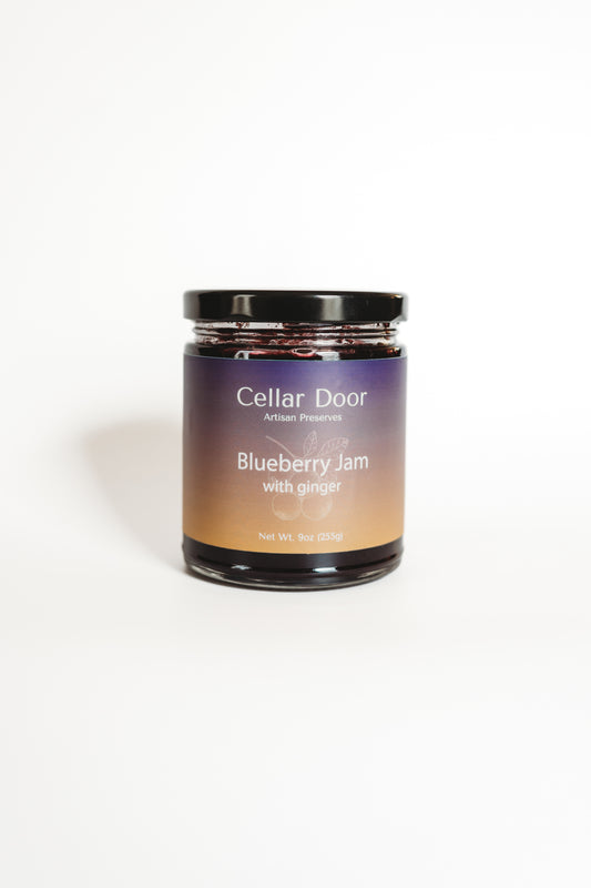 Blueberry Jam with Ginger