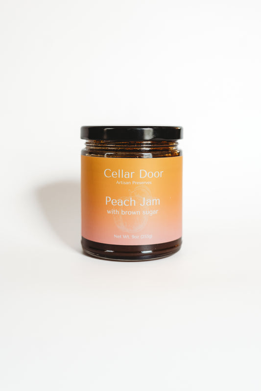 Peach Jam with Brown Sugar