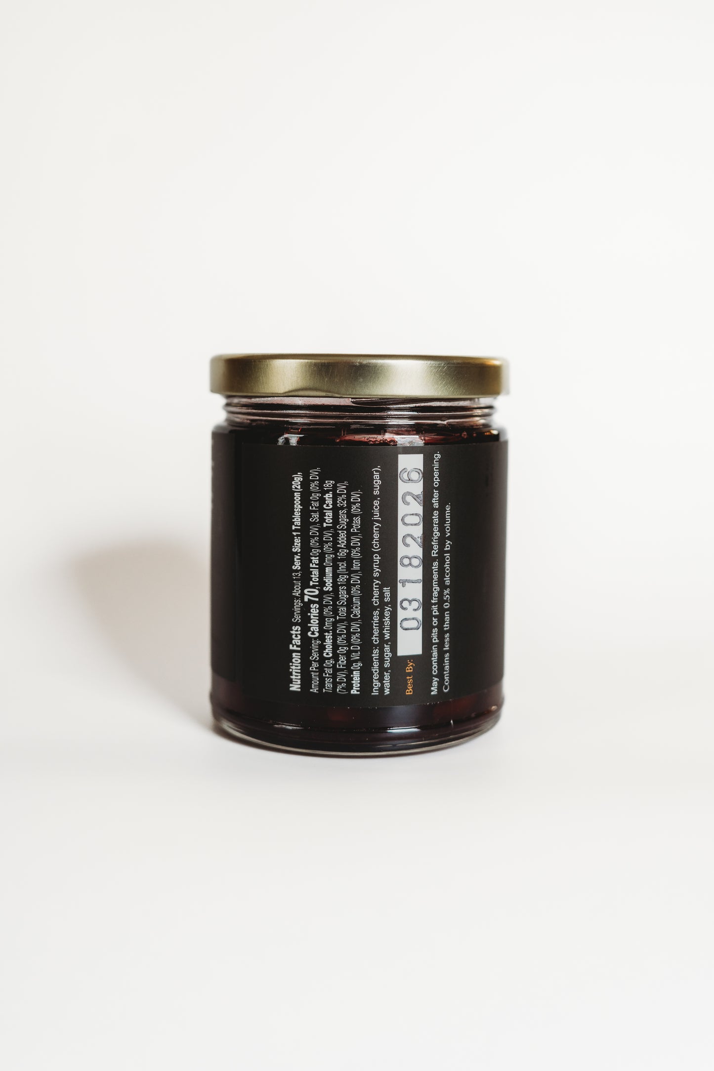 Cocktail Cherries Soaked in Whiskey