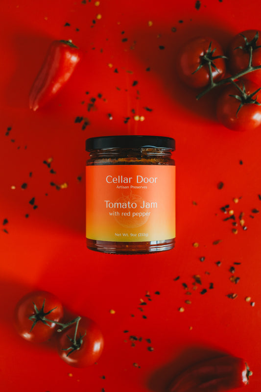 Tomato Jam with Red Pepper