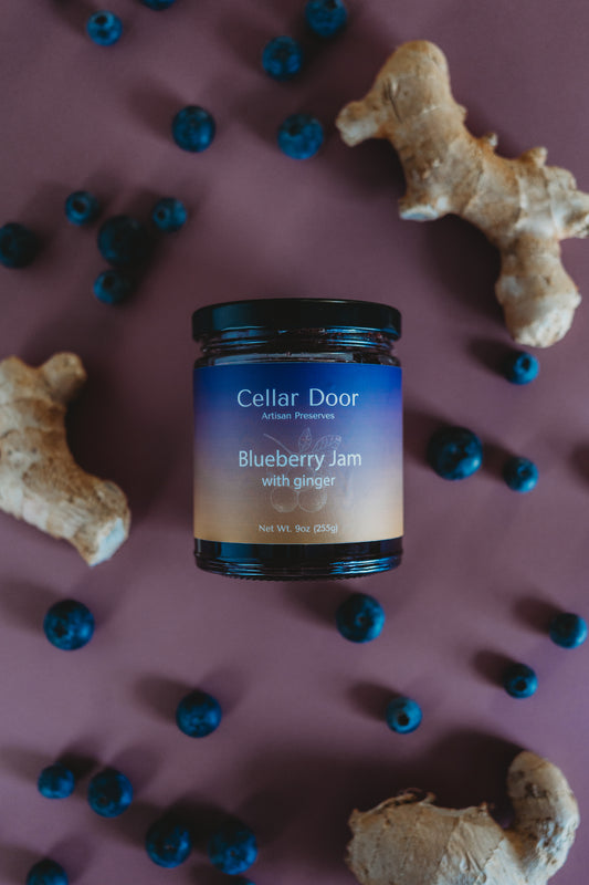 Blueberry Jam with Ginger