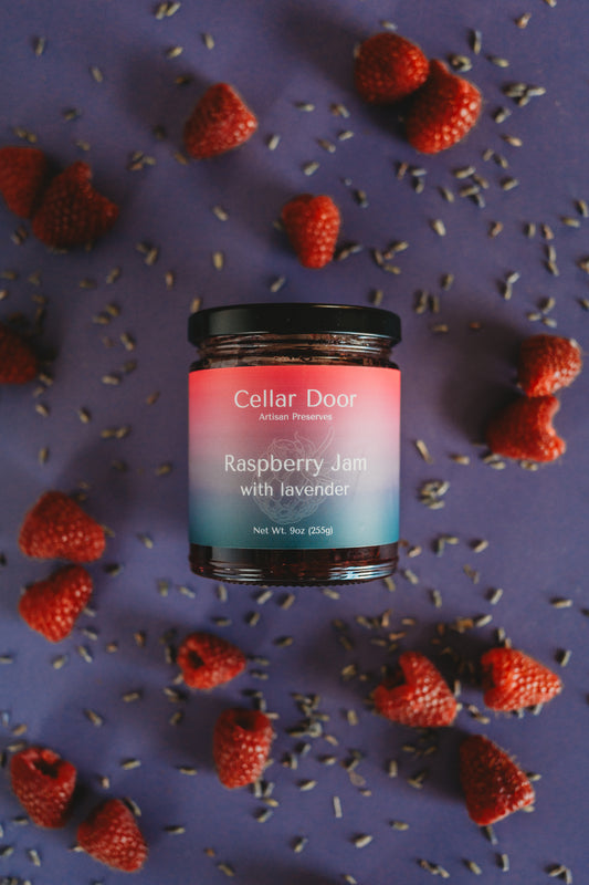 Raspberry Jam with Lavender
