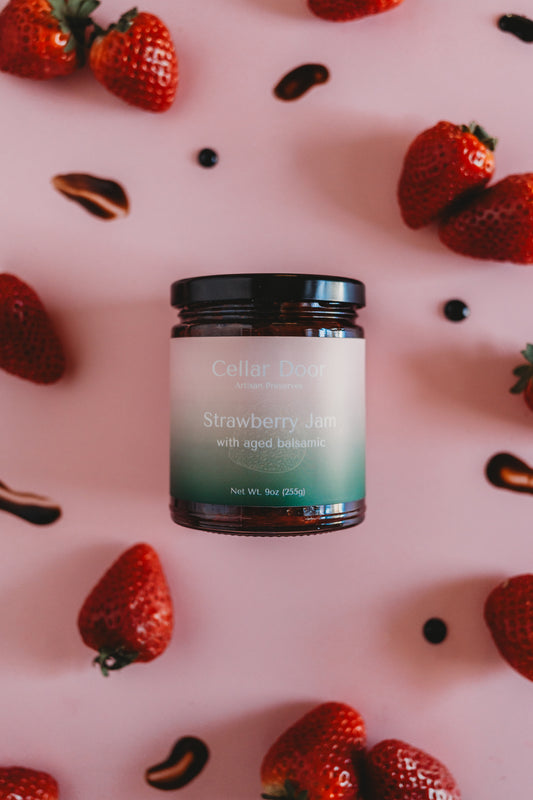 Strawberry Jam with Aged Balsamic