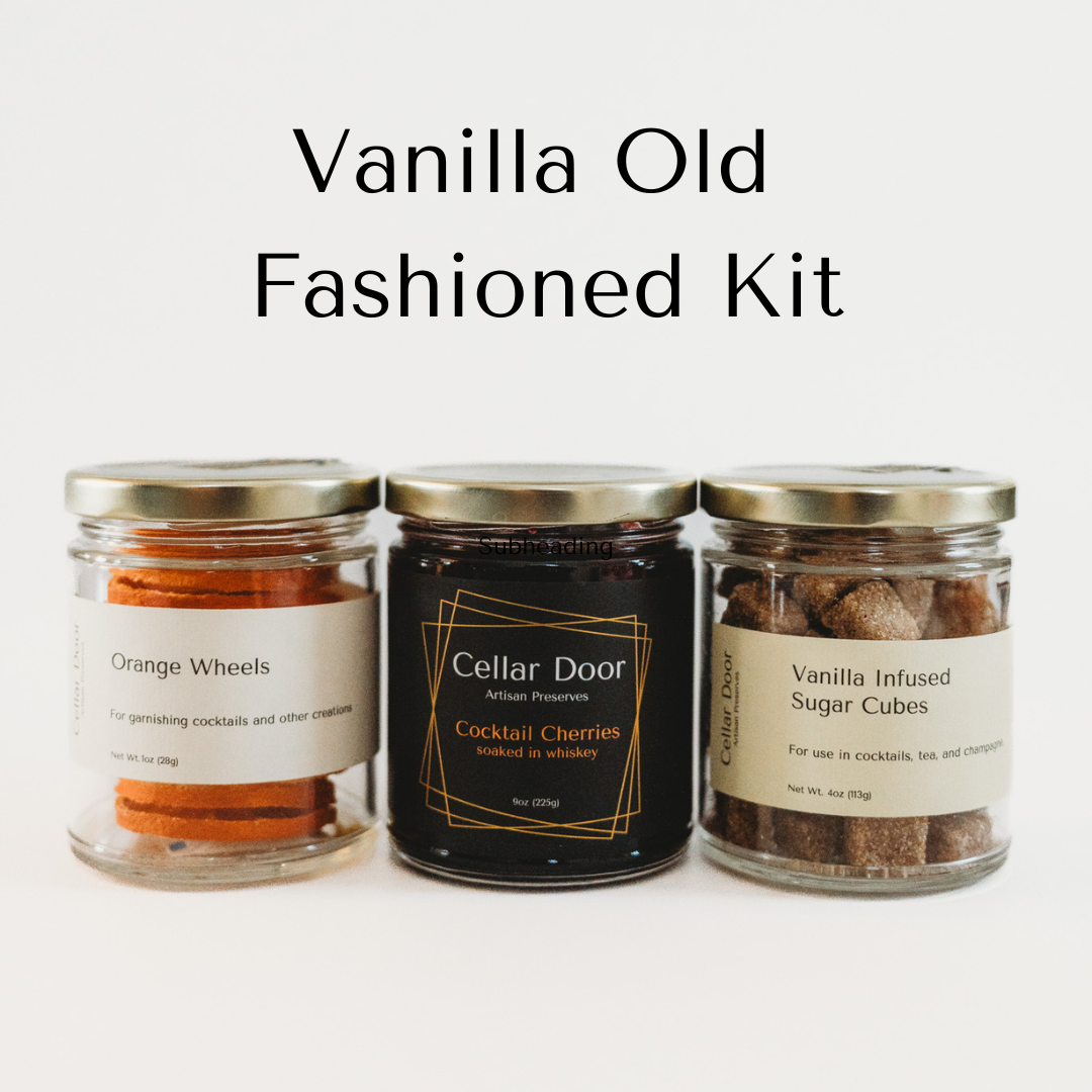 Vanilla Old Fashioned Cocktail Kit