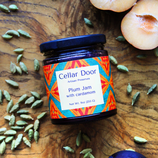 Plum Jam with Cardamom
