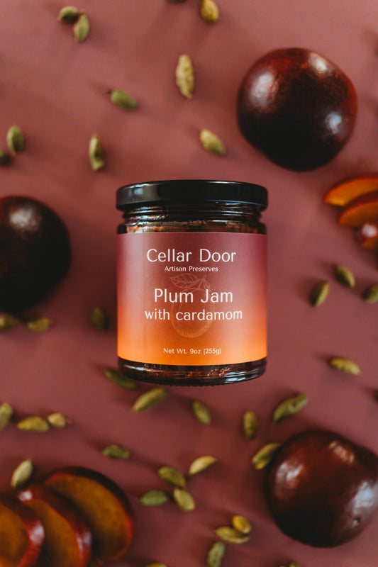 Plum Jam with Cardamom