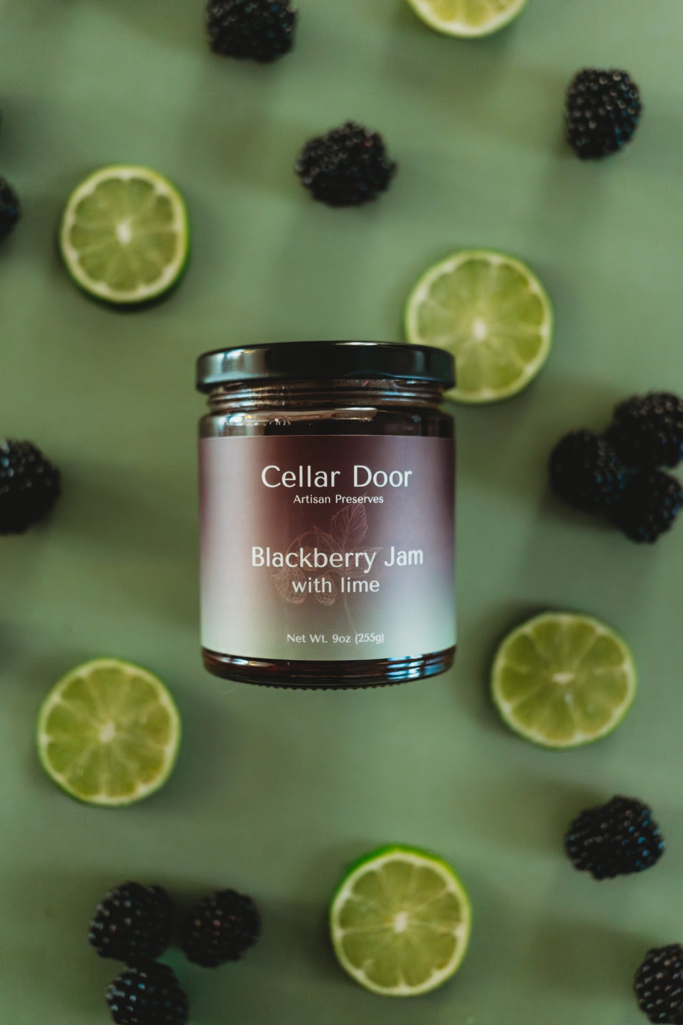 Blackberry Jam with Lime – Cellar Door Preserves