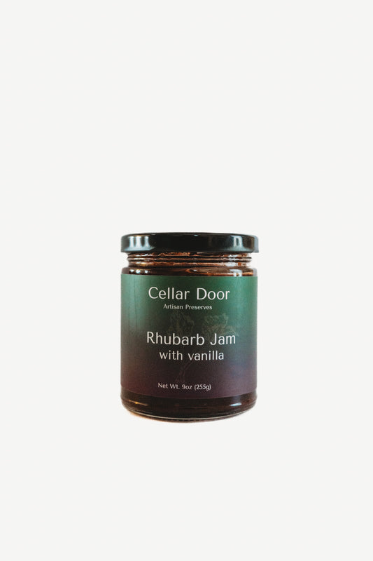 Rhubarb Jam with Vanilla