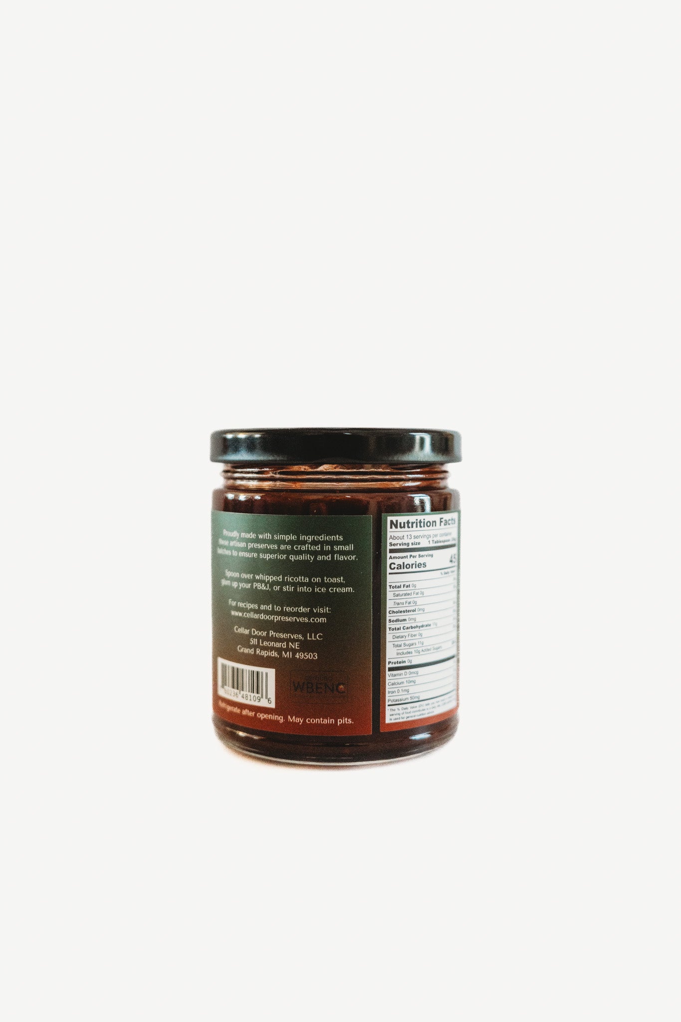 Rhubarb Jam with Cherries