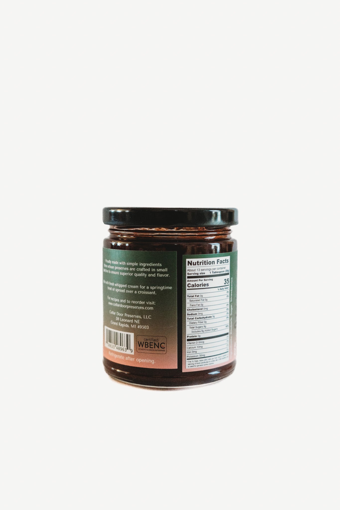 Rhubarb Jam with Strawberries