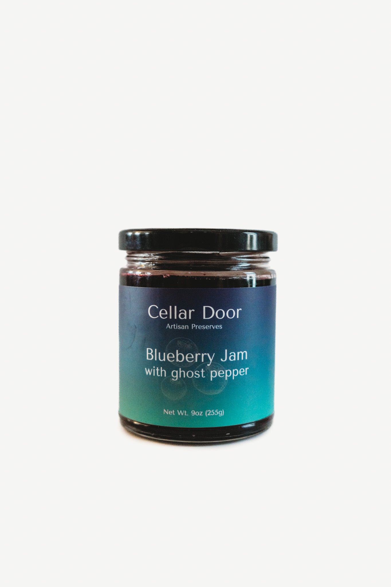 Blueberry Jam with Ghost Pepper