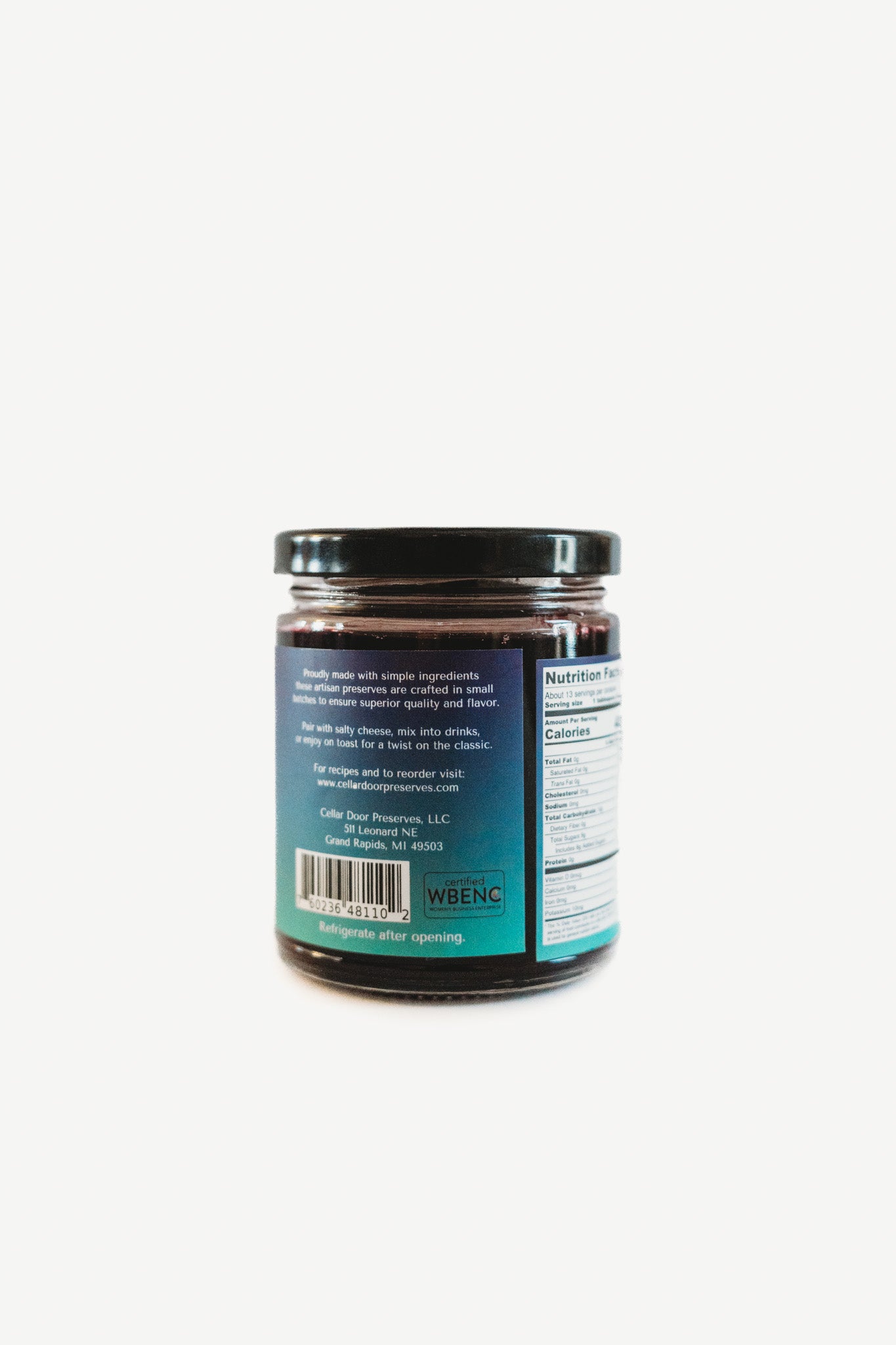 Blueberry Jam with Ghost Pepper