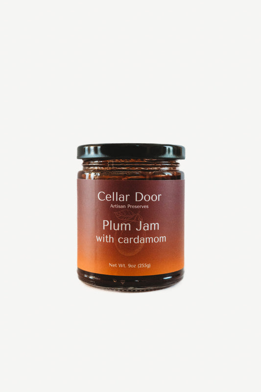 Plum Jam with Cardamom