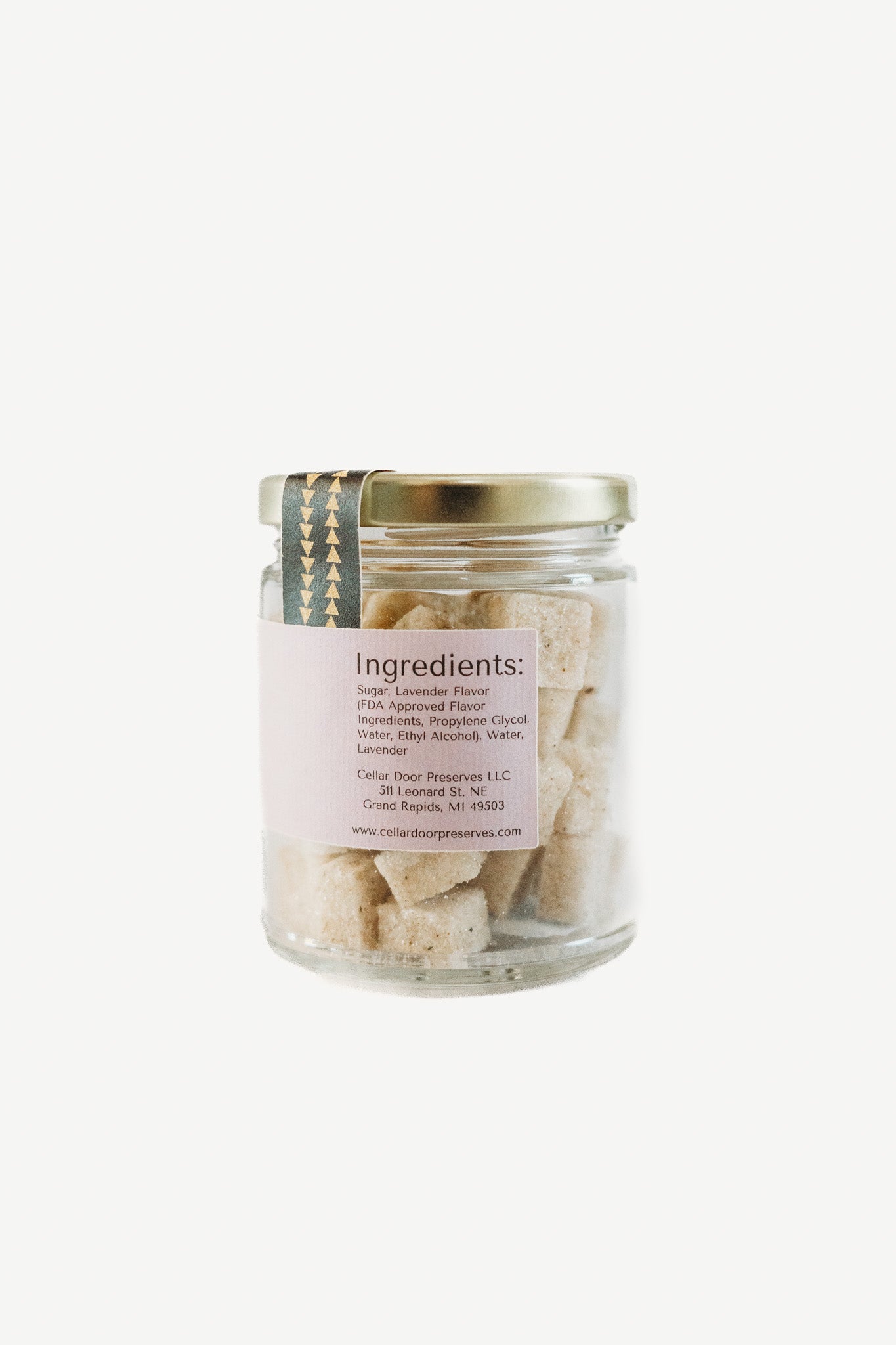 Lavender Infused Sugar Cubes