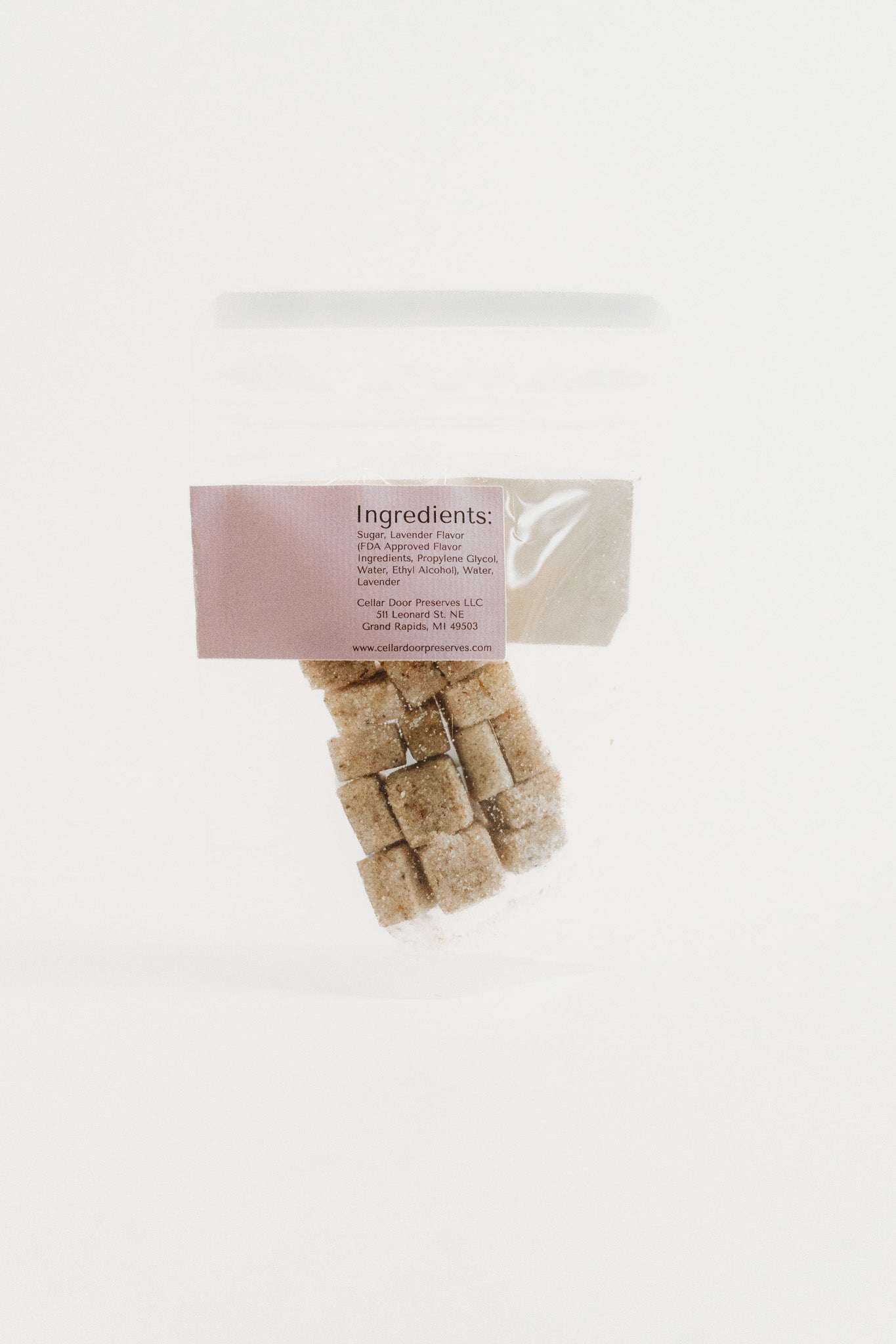 Lavender Infused Sugar Cubes